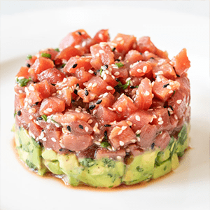 Tartar de atún rojo